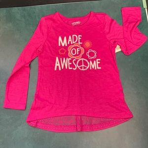 Arizona Long Sleeve Pink NEW Sz 4T Girls